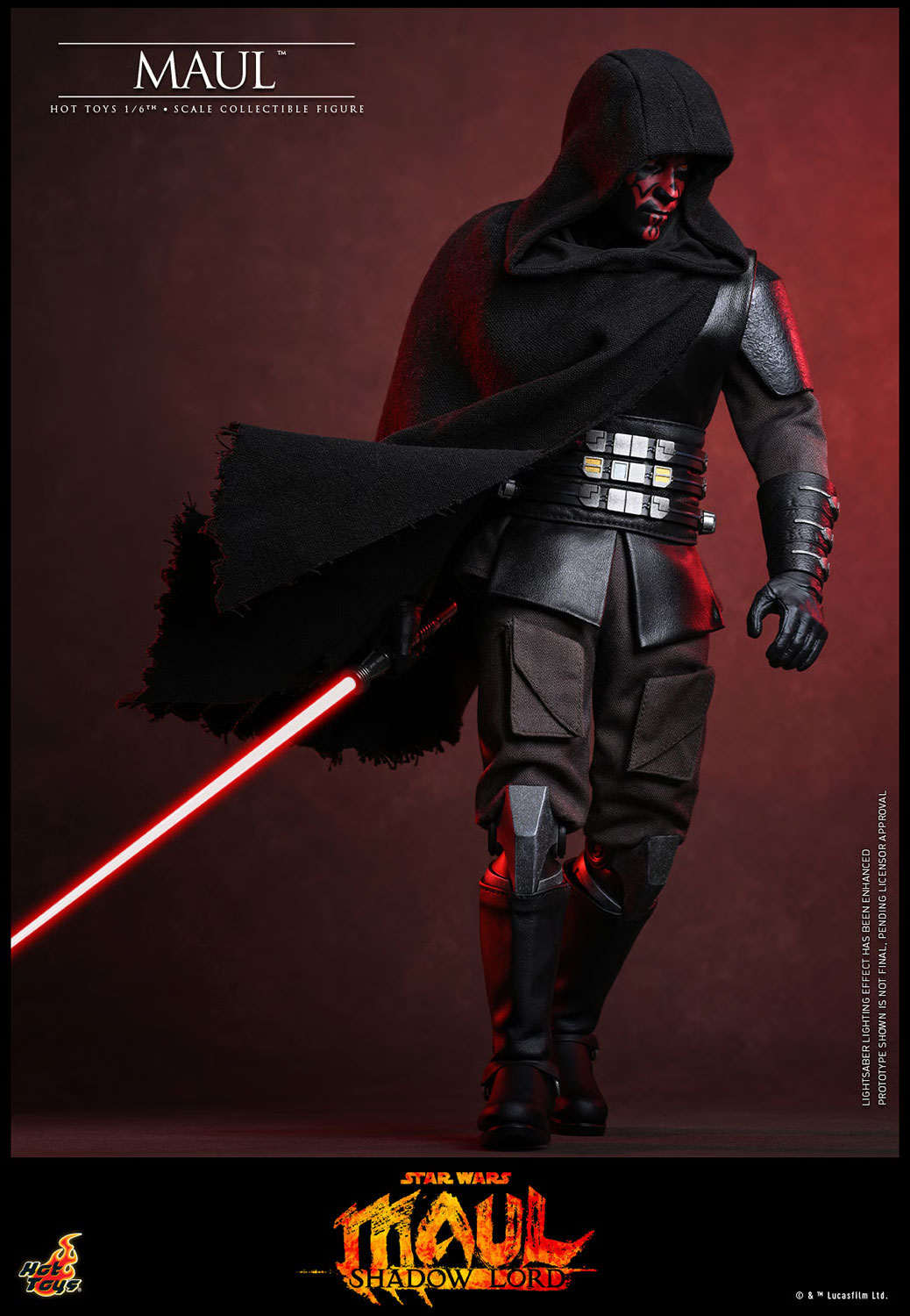 Star Wars: Maul - Shadow Lord TMS187 Maul 1/6th Scale Collectible Figure Gallery Image 7