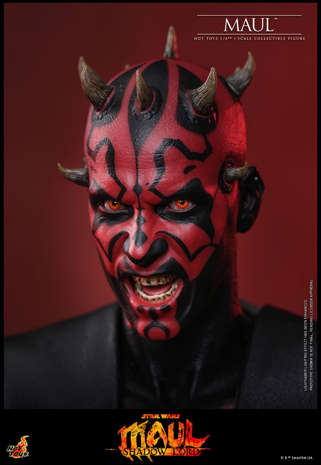 Star Wars: Maul - Shadow Lord TMS187 Maul 1/6th Scale Collectible Figure Gallery Image 13