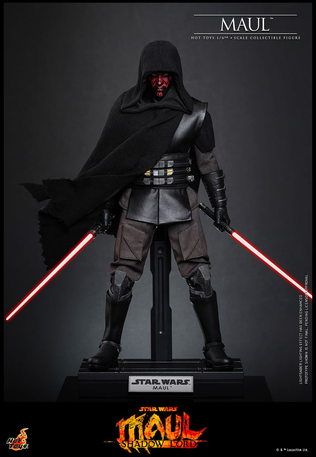 Star Wars: Maul - Shadow Lord TMS187 Maul 1/6th Scale Collectible Figure Gallery Image 18