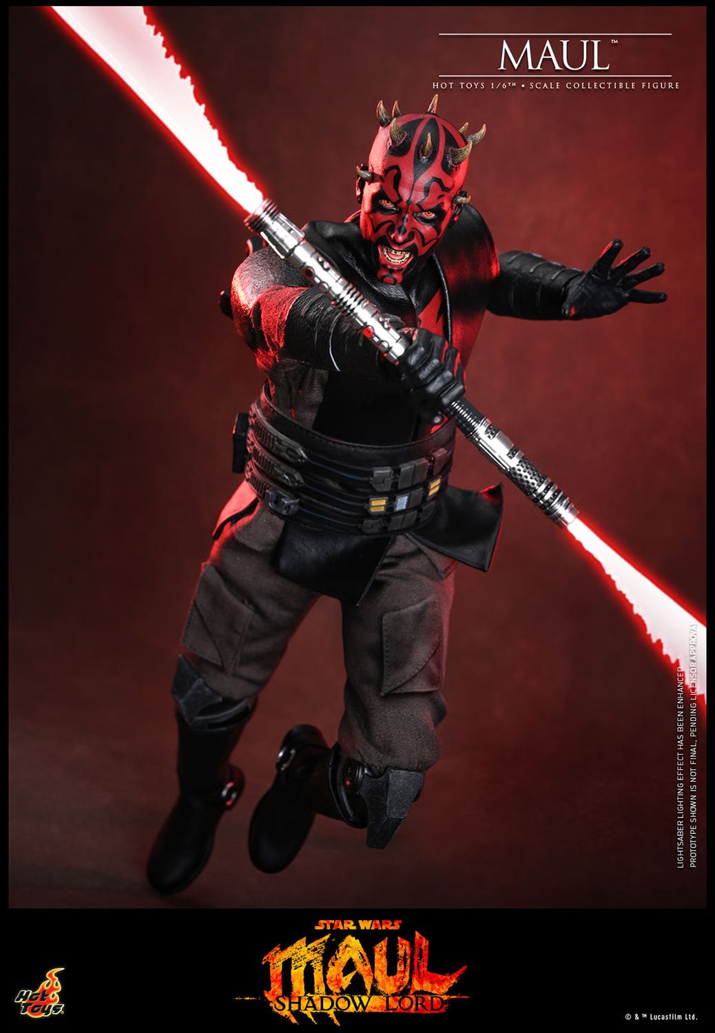 Star Wars: Maul - Shadow Lord TMS187 Maul 1/6th Scale Collectible Figure Gallery Image 5