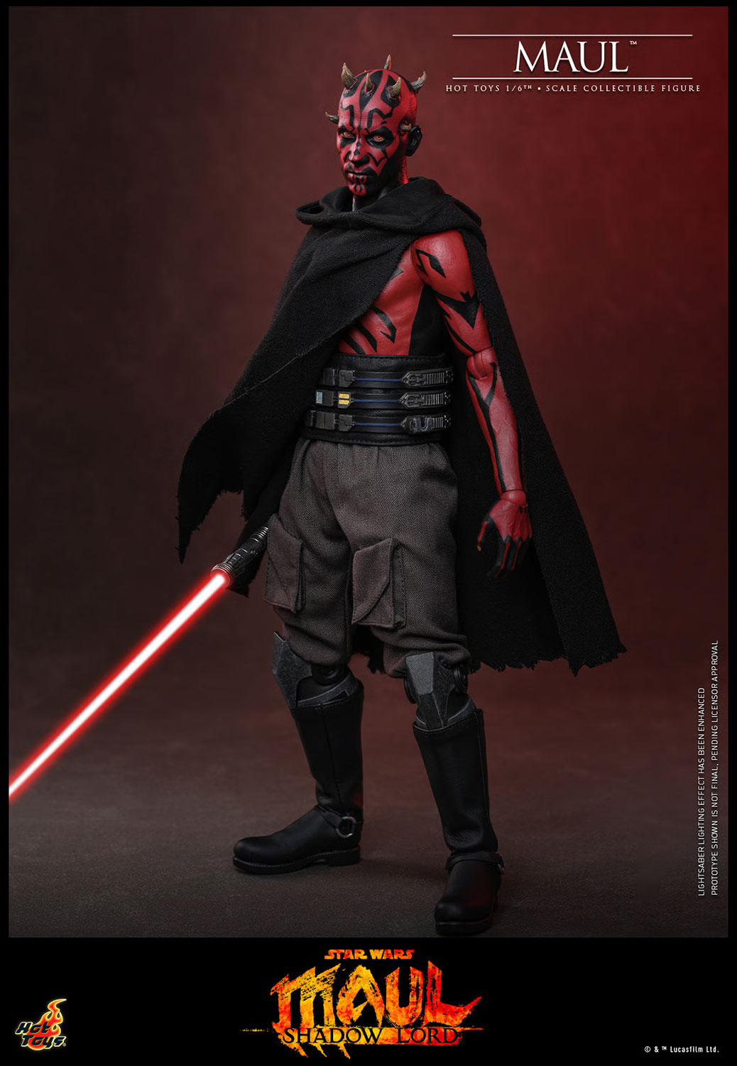 Star Wars: Maul - Shadow Lord TMS187 Maul 1/6th Scale Collectible Figure Gallery Image 12