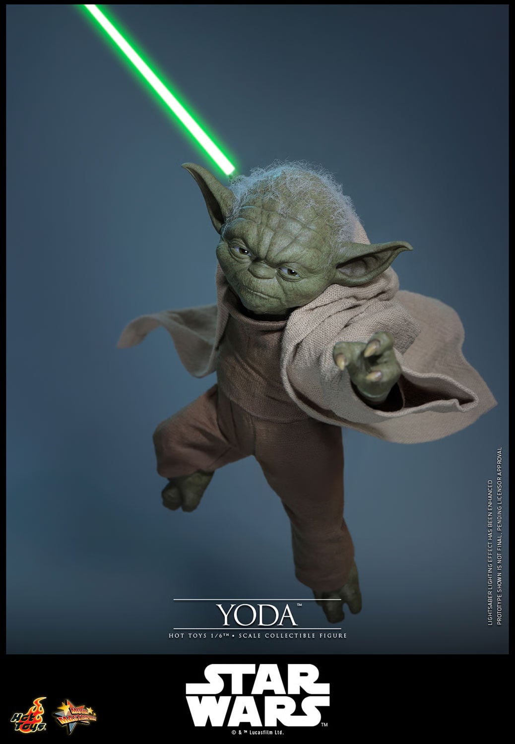 Star Wars: Revenge of the Sith MMS878 Yoda 1/6th Scale Collectible Figure Gallery Image 8
