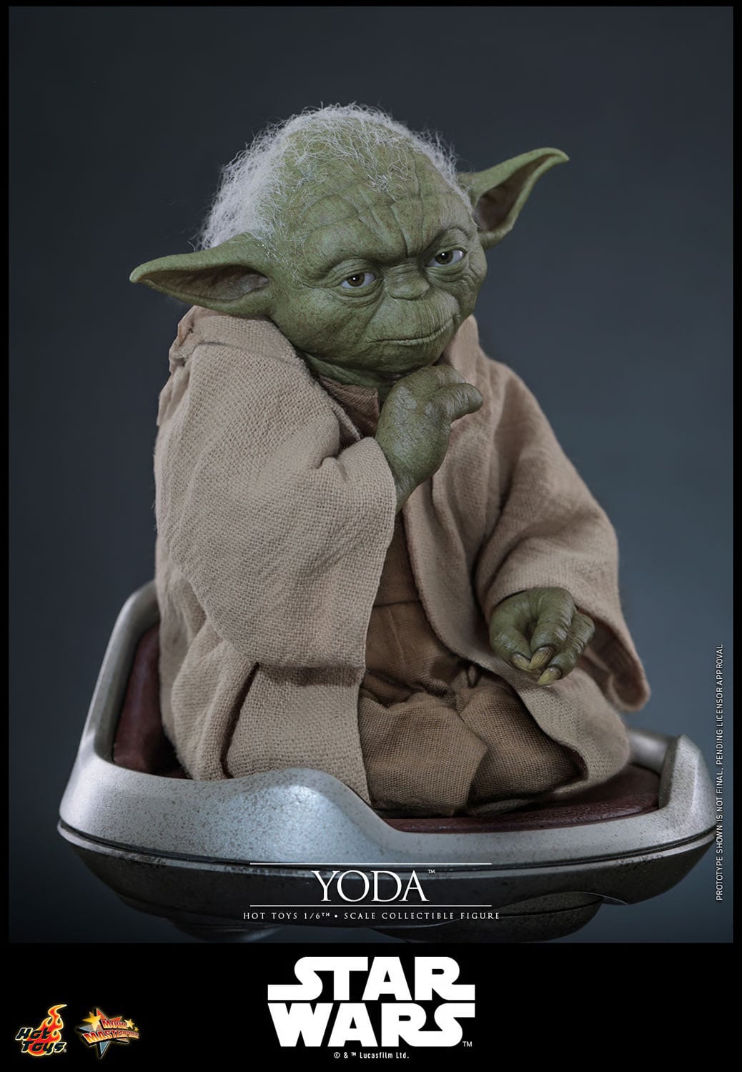 Star Wars: Revenge of the Sith MMS878 Yoda 1/6th Scale Collectible Figure Gallery Image 18