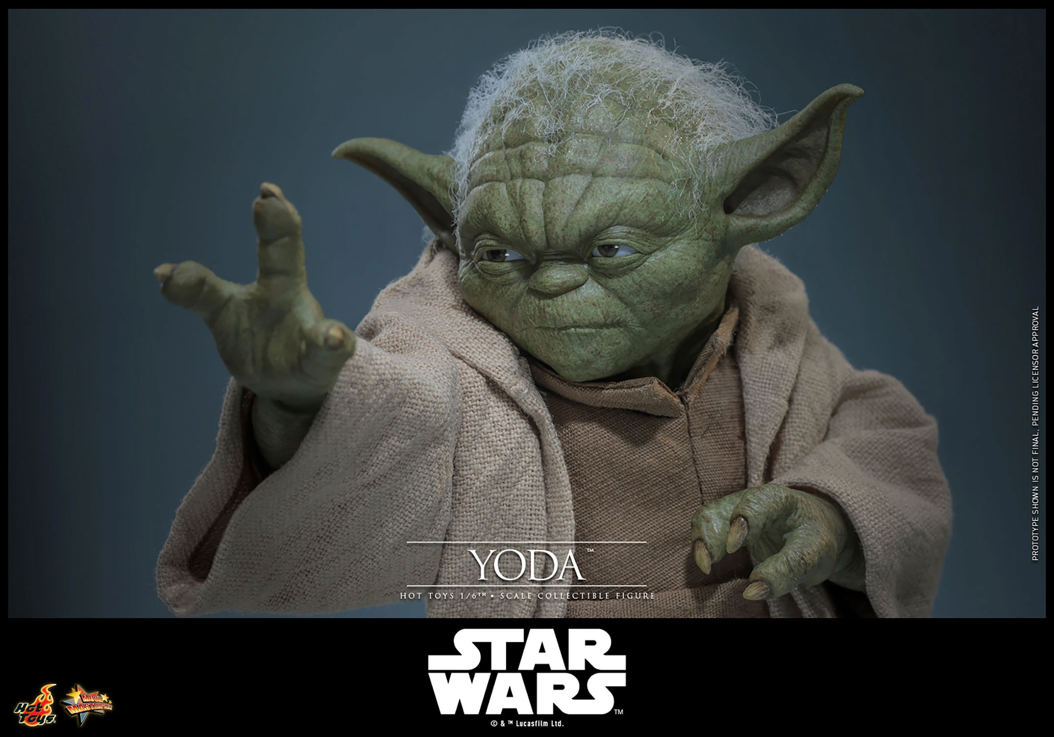 Star Wars: Revenge of the Sith MMS878 Yoda 1/6th Scale Collectible Figure Gallery Image 14