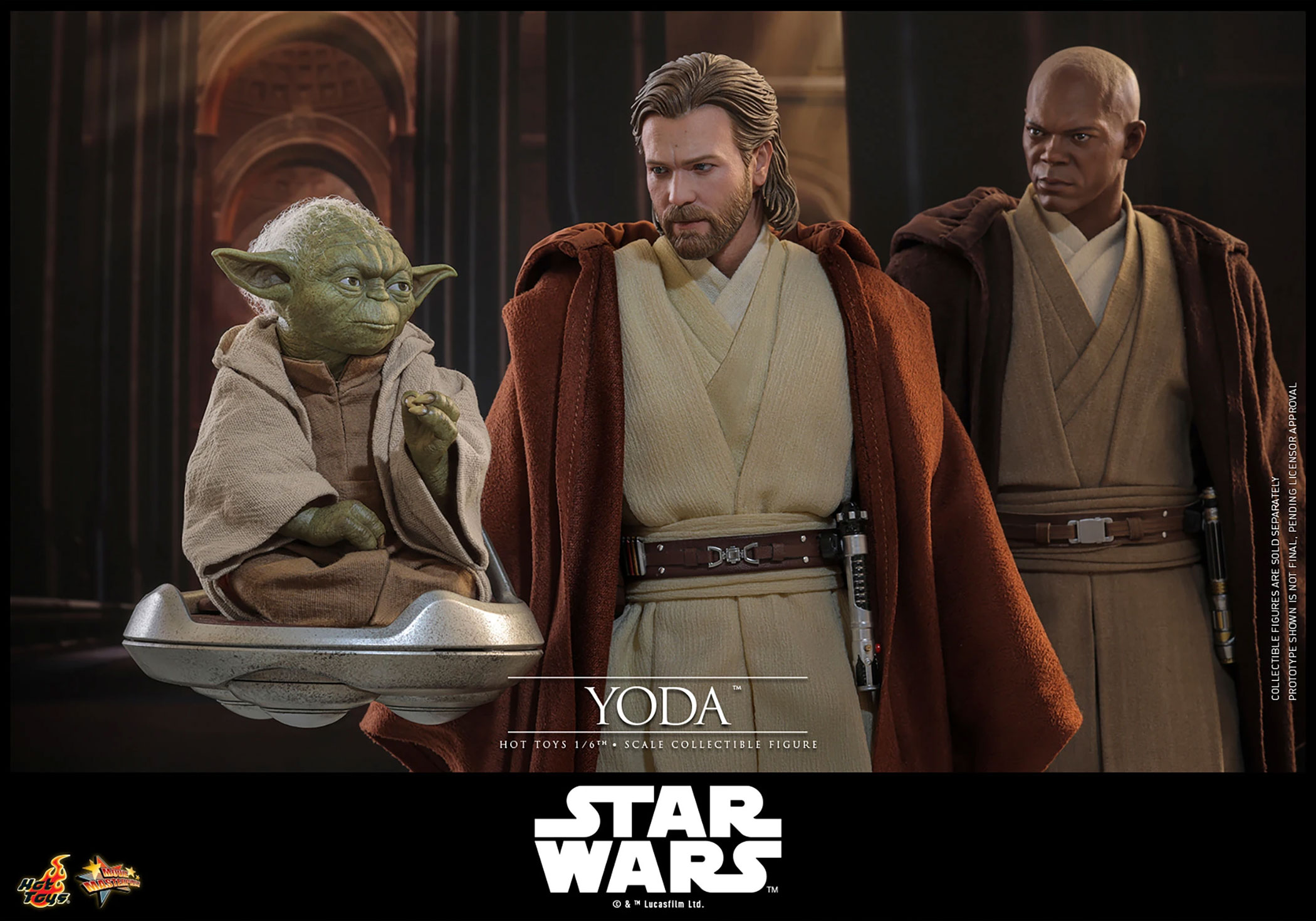 Star Wars: Revenge of the Sith MMS878 Yoda 1/6th Scale Collectible Figure Gallery Image 20
