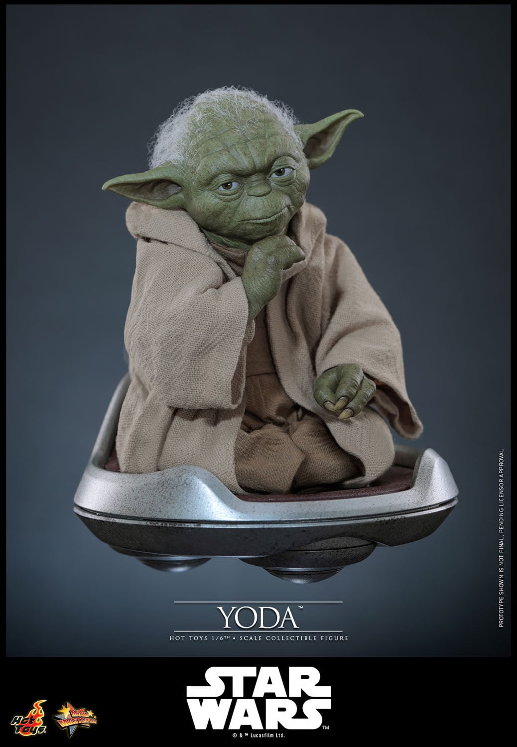 Star Wars: Revenge of the Sith MMS878 Yoda 1/6th Scale Collectible Figure Gallery Image 19