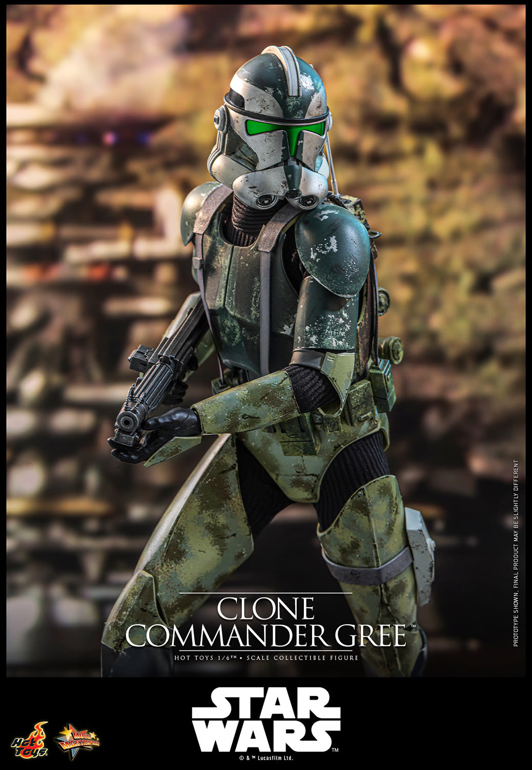 Star Wars: Revenge of the Sith MMS877 Clone Commander Gree 1/6th