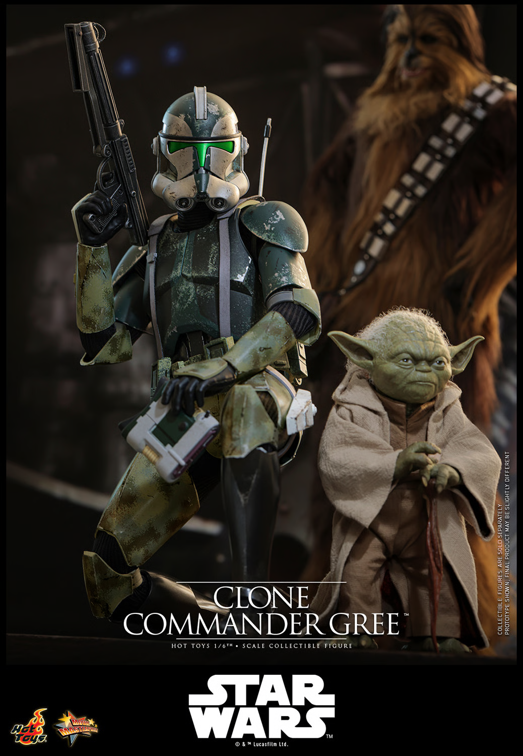 Star Wars: Revenge of the Sith MMS877 Clone Commander Gree 1/6th