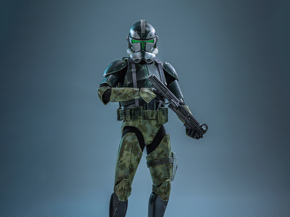Star Wars: Revenge of the Sith MMS877 Clone Commander Gree 1/6th Scale Collectible Figure Gallery Image 1