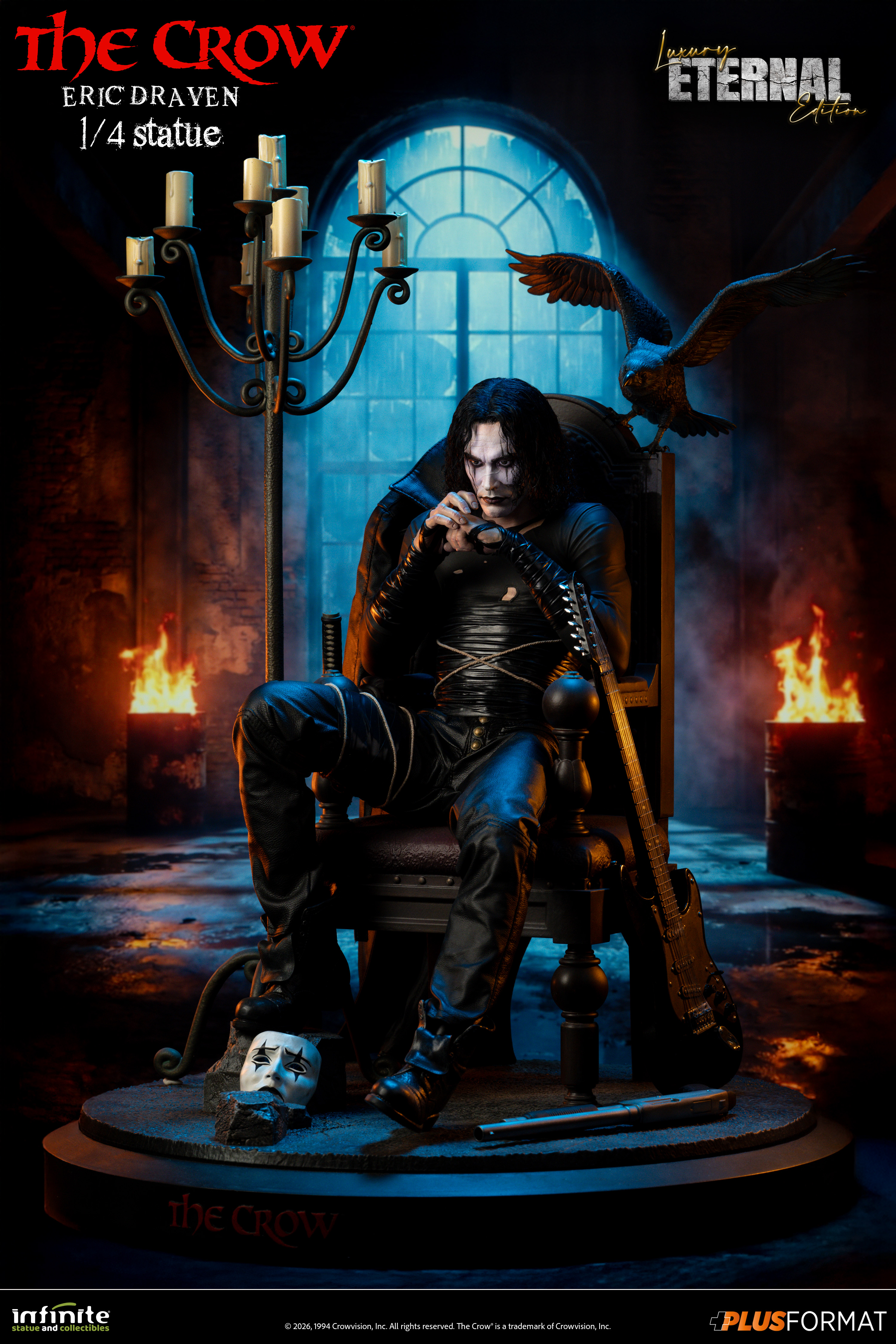 The Crow Plus Format Eric Draven (Luxury Eternal Edition) 1/4