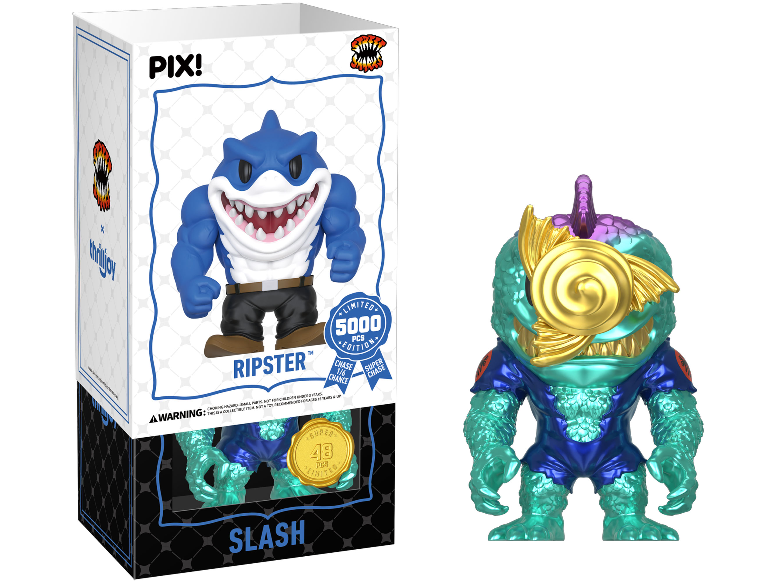 Street Sharks PIX! Ripster Limited Edition Figure Gallery Image 8