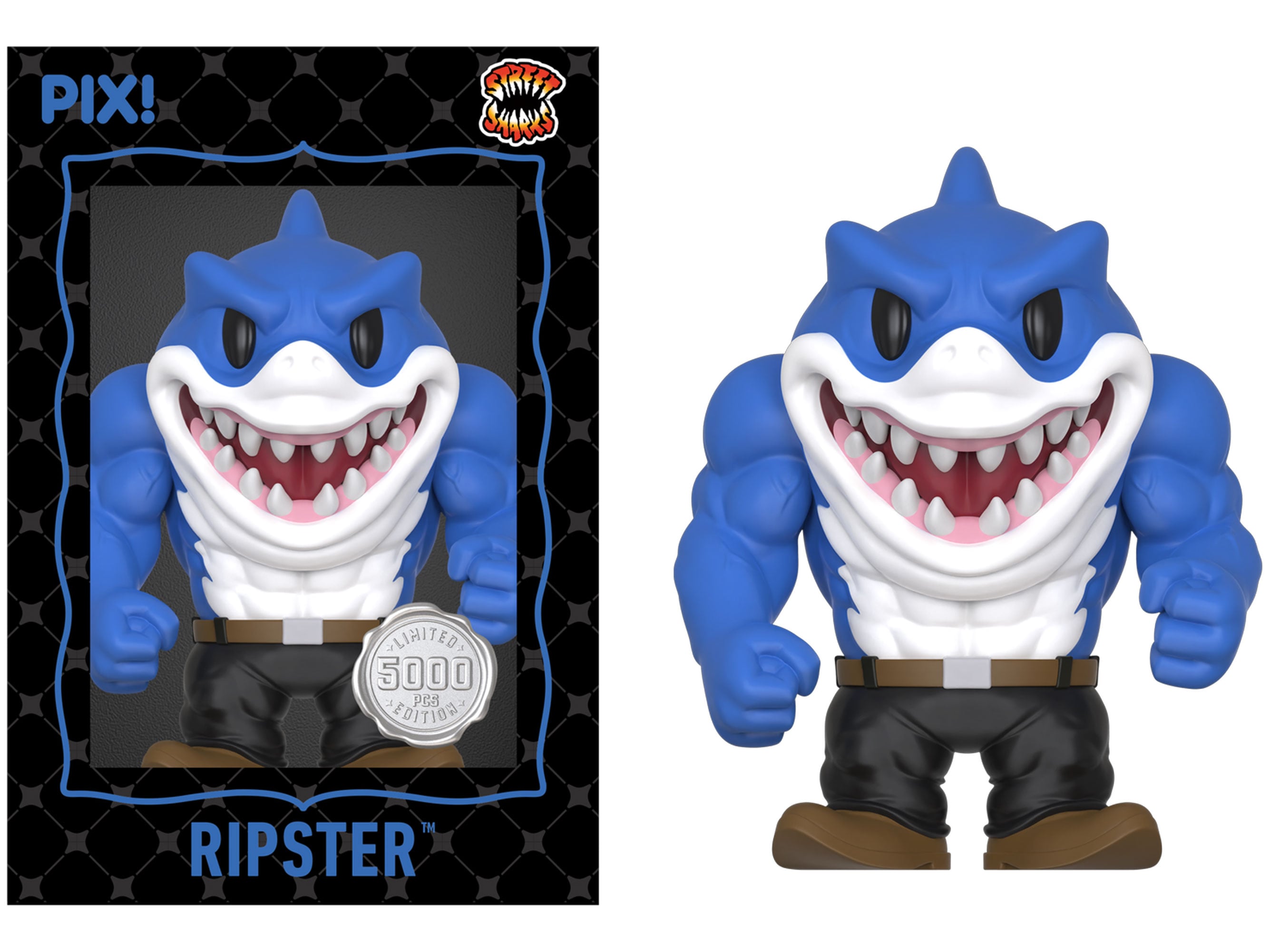 Street Sharks PIX! Ripster Limited Edition Figure Gallery Image 3