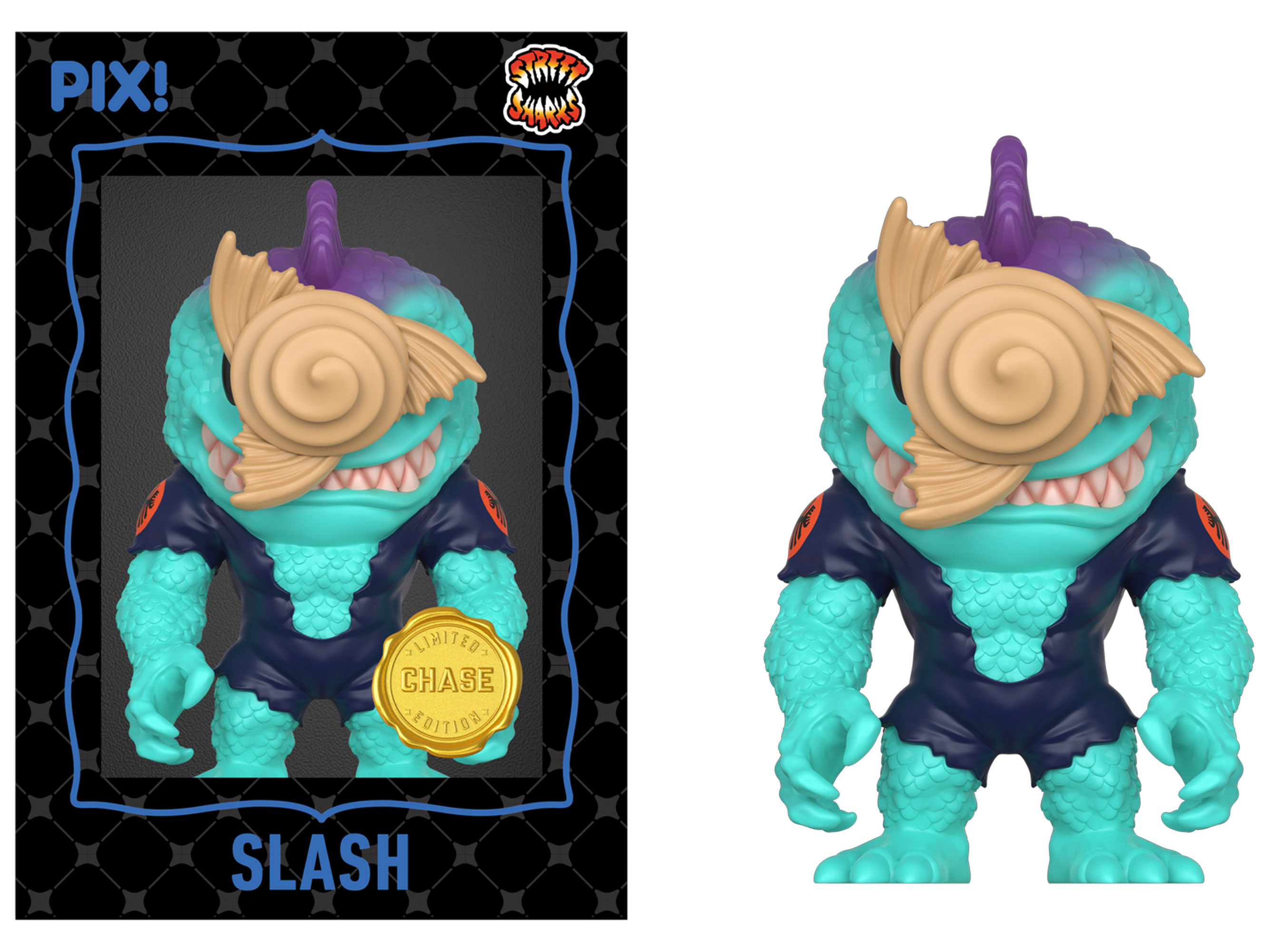Street Sharks PIX! Ripster Limited Edition Figure Gallery Image 5