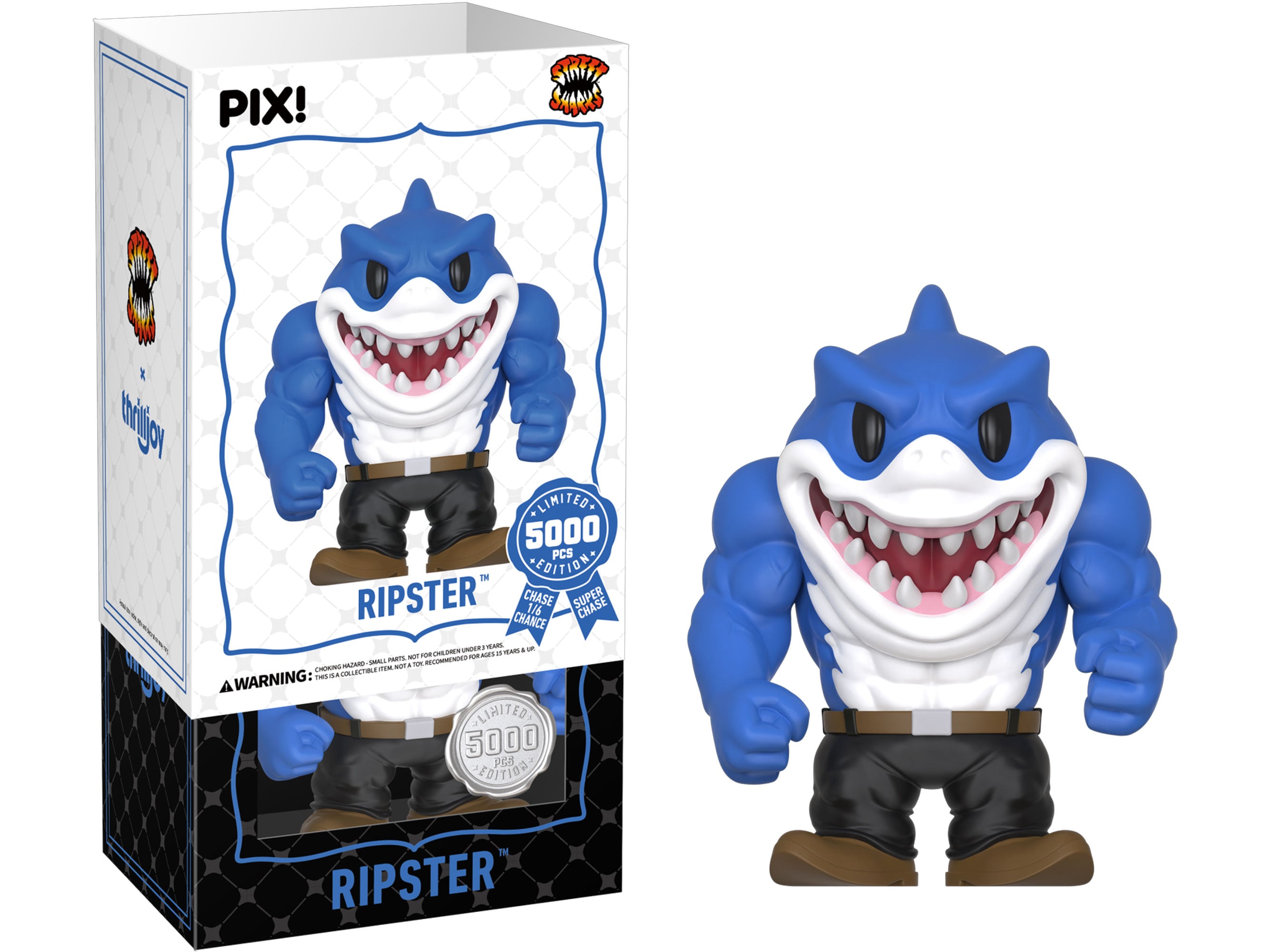 Street Sharks PIX! Ripster Limited Edition Figure Gallery Image 4