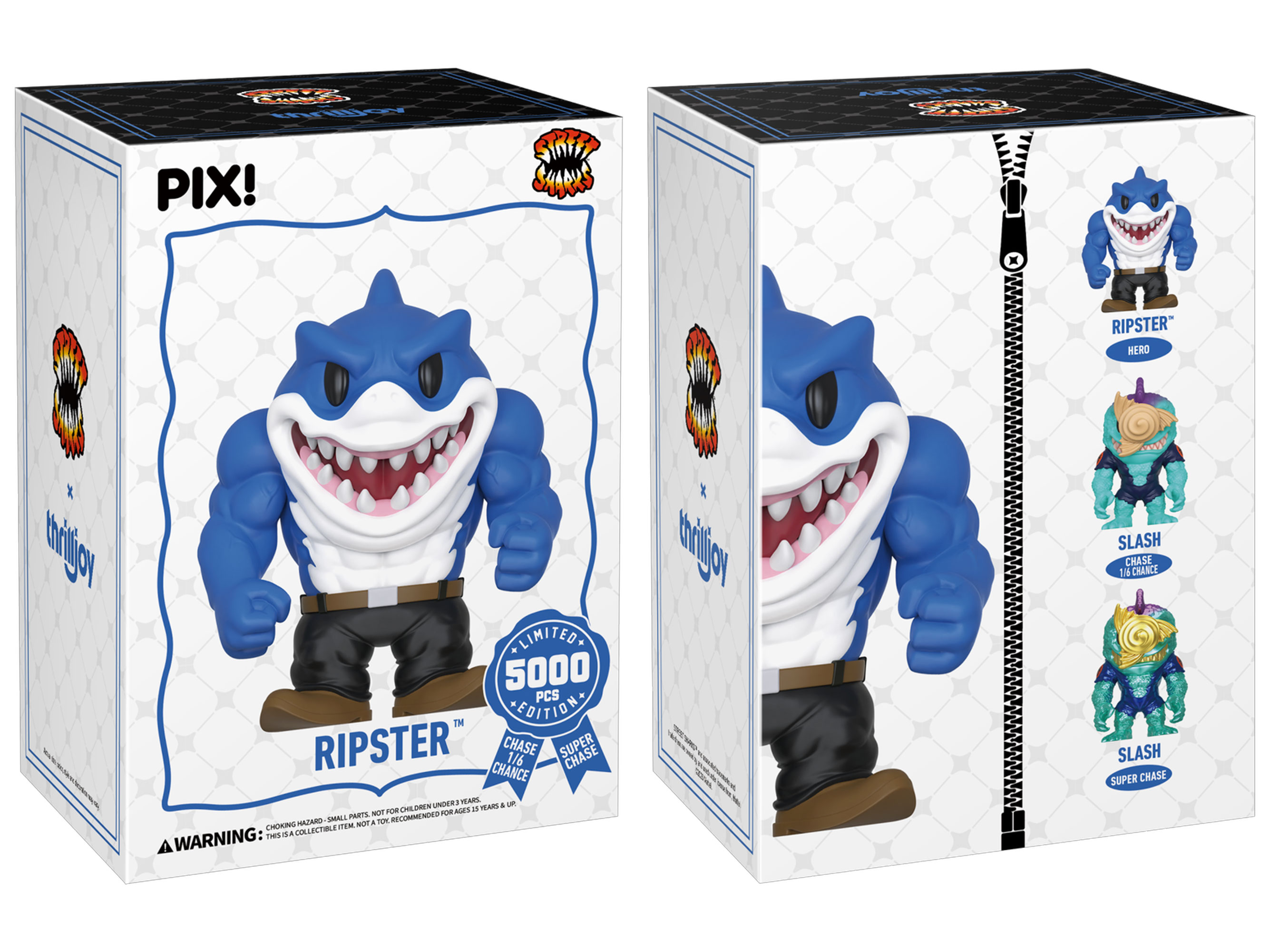 Street Sharks PIX! Ripster Limited Edition Figure Gallery Image 9