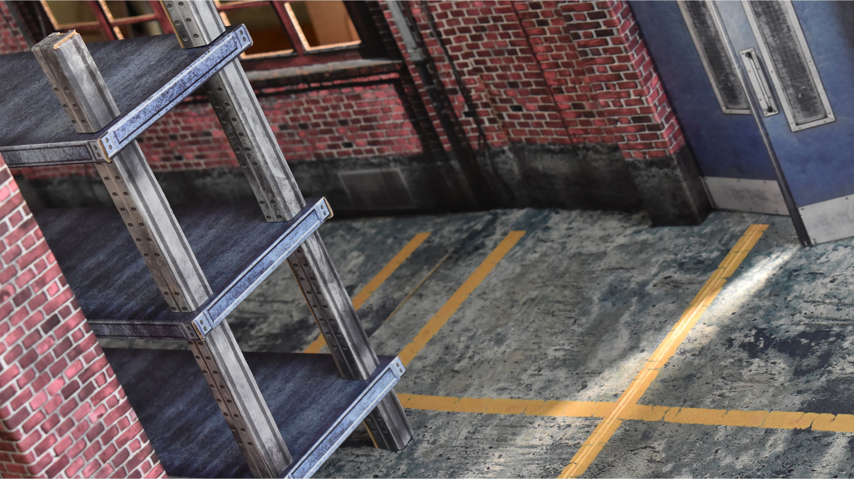 Rustic Warehouse 1/12 Scale Pop-Up Diorama Gallery Image 12