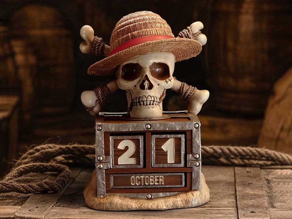 カレンダー・スケジュール ONE PIECE 31DAY PERPETUAL CALENDAR One Piece (Netflix) Jolly Roger Perpetual Calendar