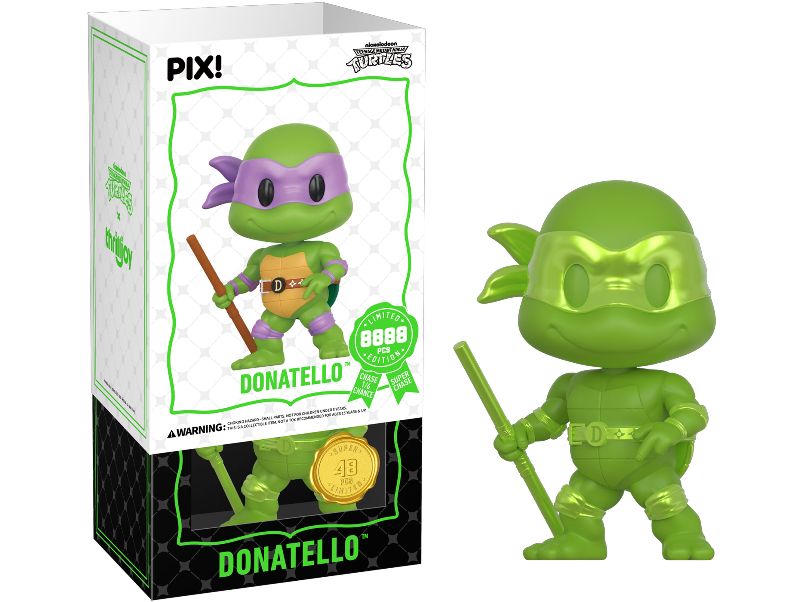Teenage Mutant Ninja Turtles PIX! Donatello Limited Edition Figure