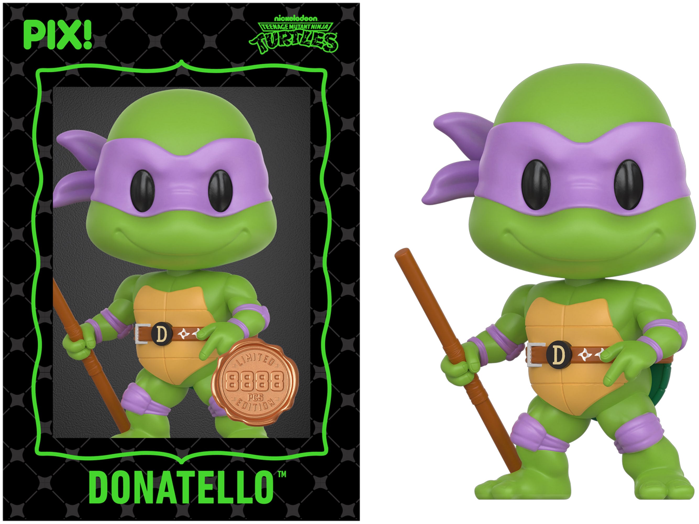 Teenage Mutant Ninja Turtles PIX! Donatello Limited Edition Figure