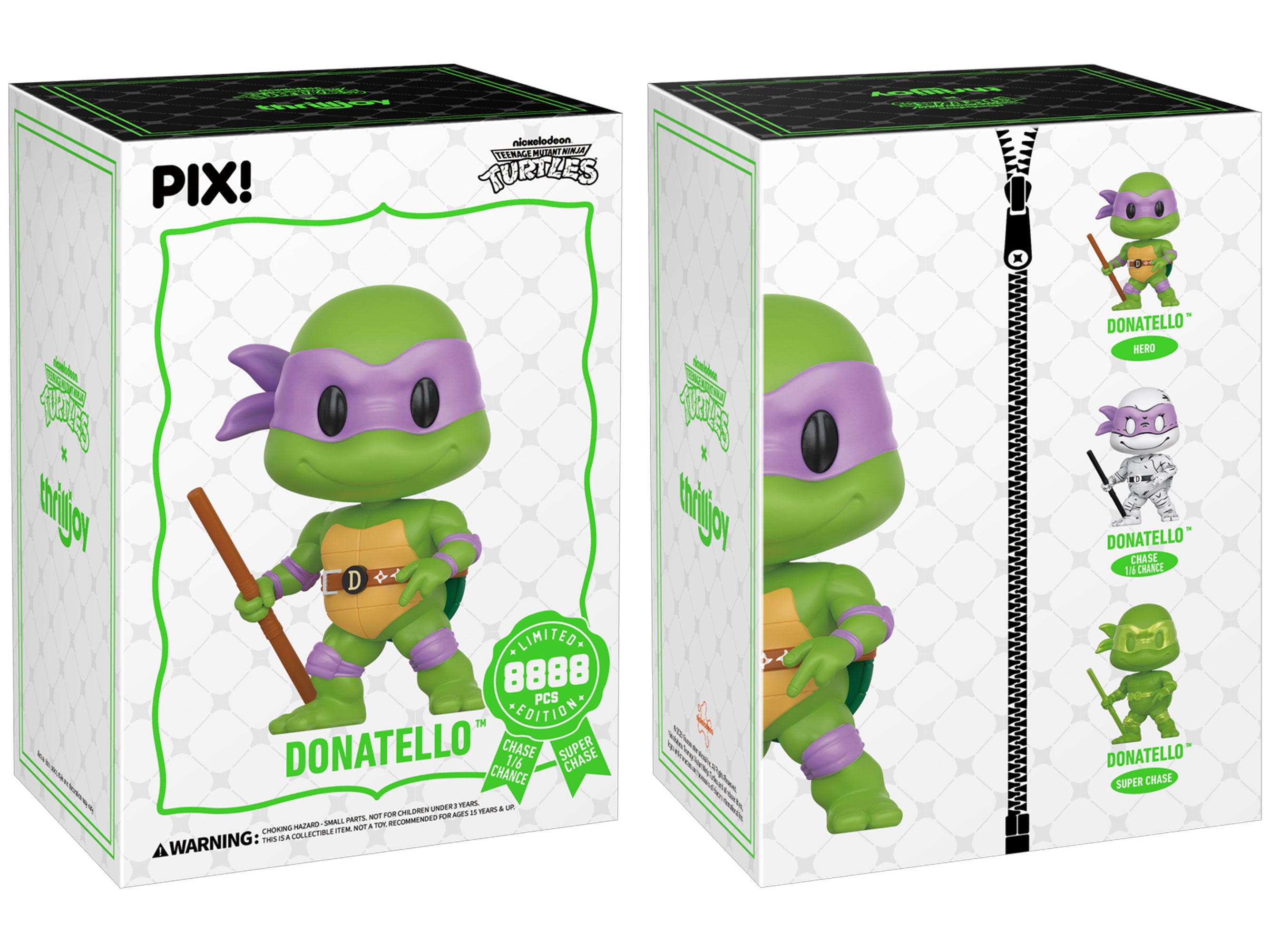Teenage Mutant Ninja Turtles PIX! Donatello Limited Edition Figure