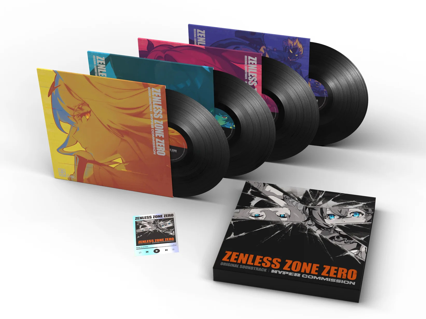 ZONE THE DARKNESS ZORN & RAW-T LIVE音源CD Zenless Zone Zero (Original Soundtrack) 4LP Box Set | The Yetee