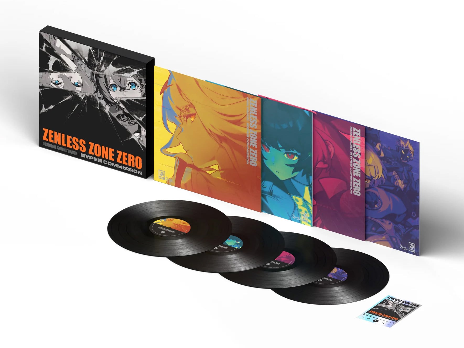Zenless Zone Zero Original Soundtrack Vinyl 4XLP Boxed Set