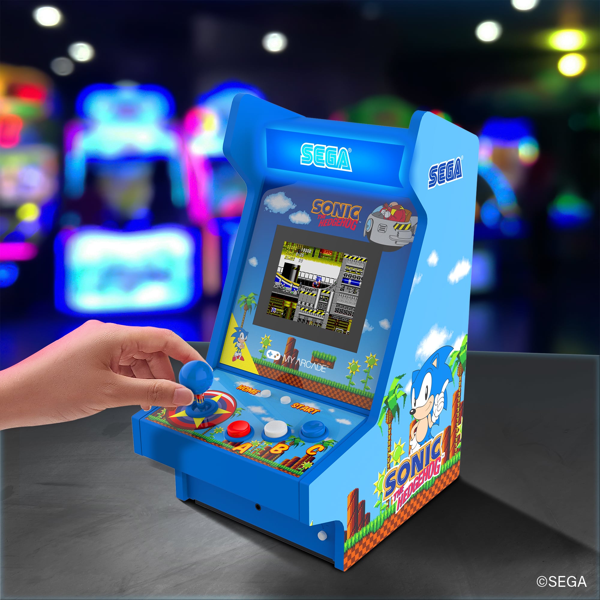 Sonic the Hedgehog Retro Collectable Mighty Player (4-Games-in-1) Gallery Image 5