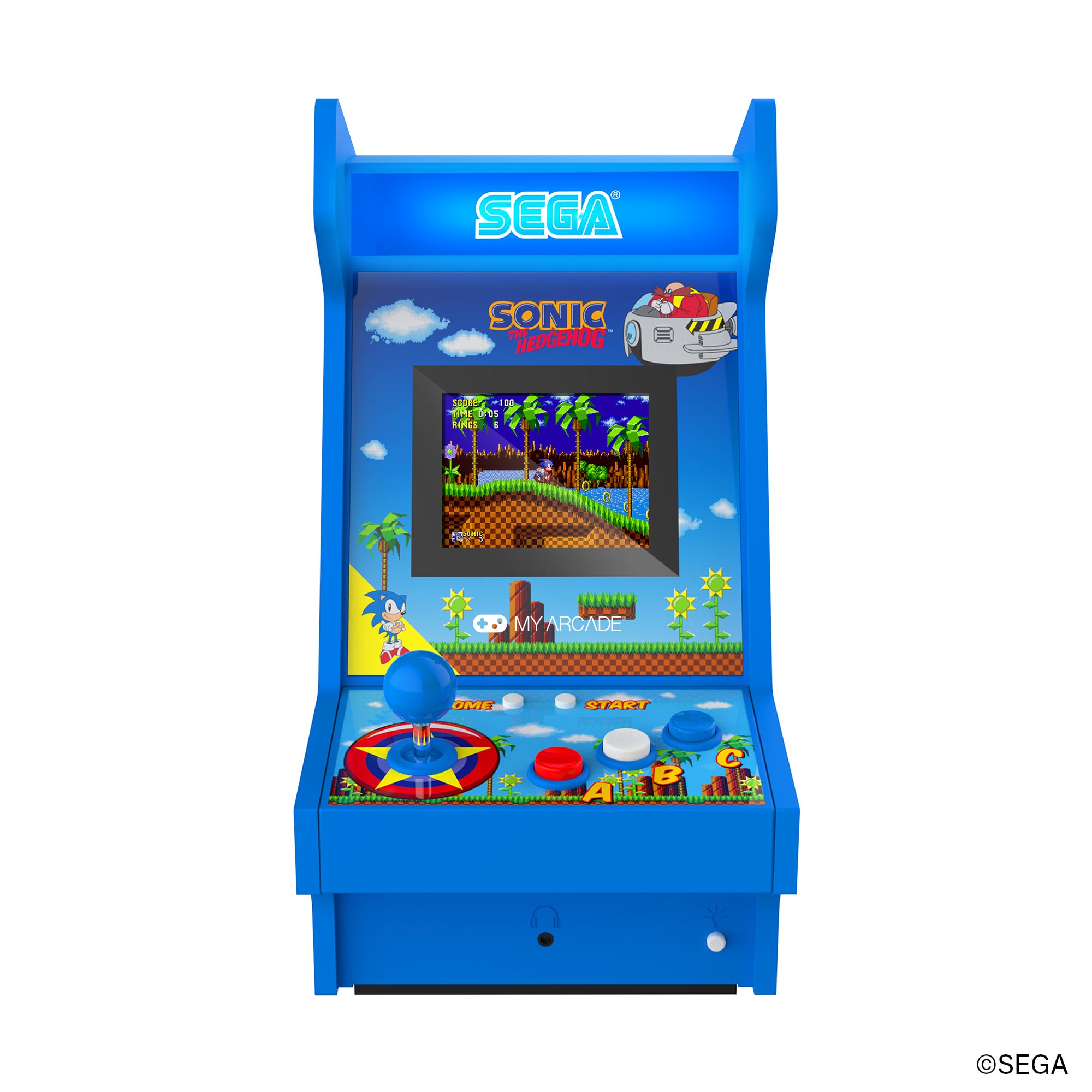 Sonic the Hedgehog Retro Collectable Mighty Player (4-Games-in-1) Gallery Image 4