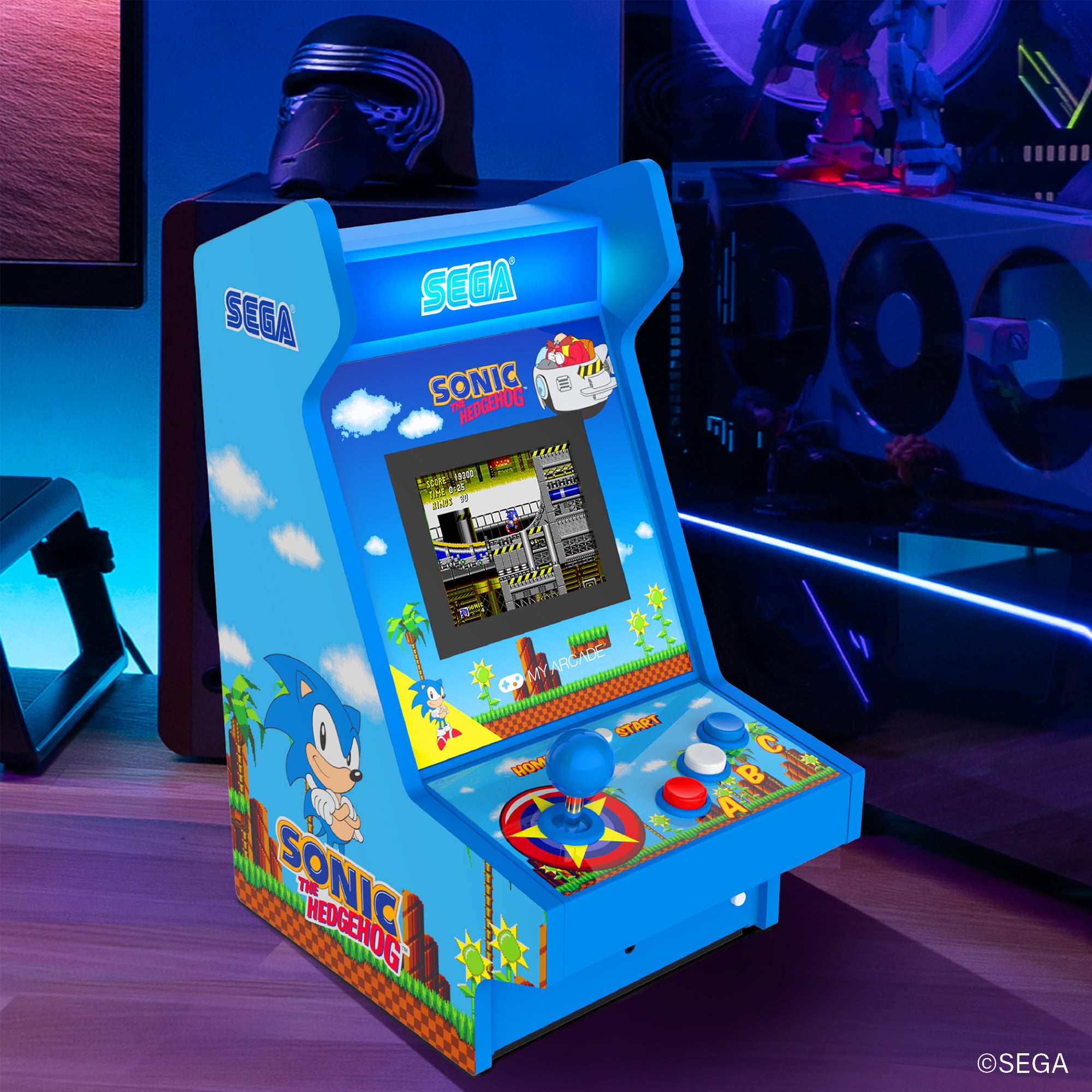 Sonic the Hedgehog Retro Collectable Mighty Player (4-Games-in-1) Gallery Image 6