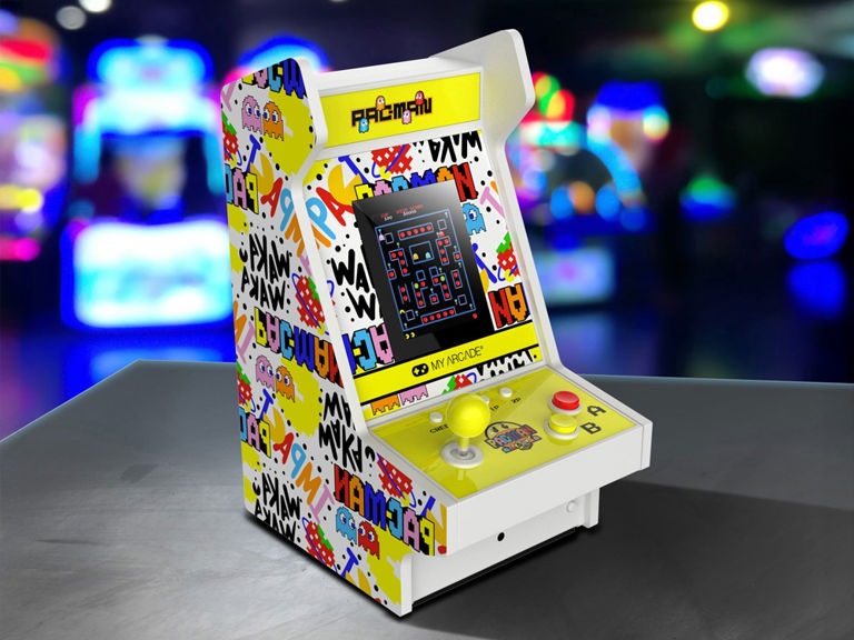 PAC-MAN Retro Collectable Mighty Player (5-Games-in-1)