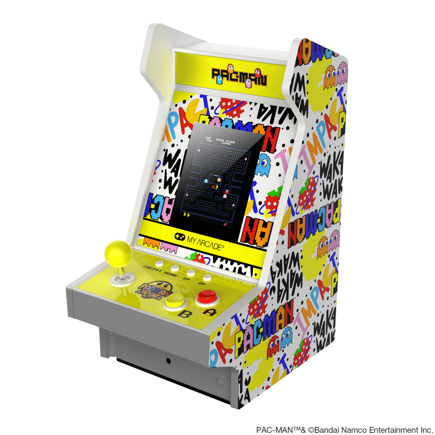 PAC-MAN Retro Collectable Mighty Player (5-Games-in-1)