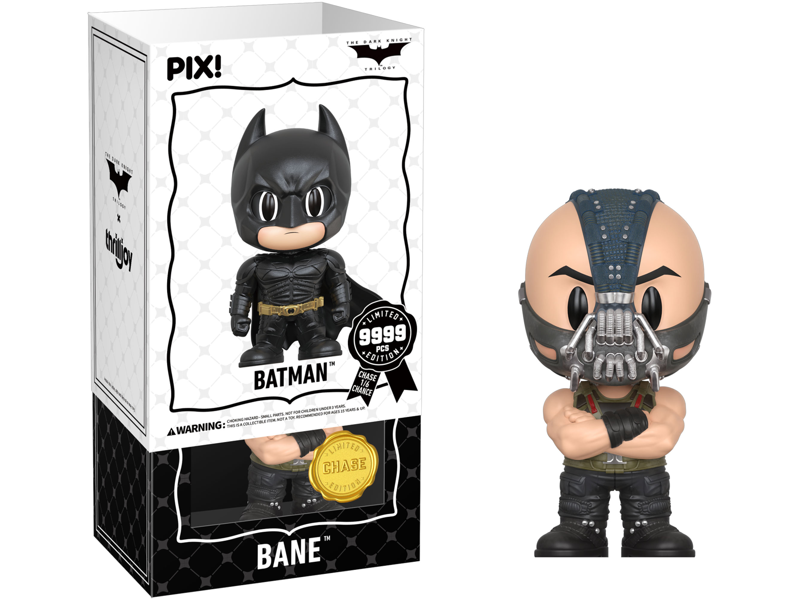 The Dark Knight Trilogy PIX! Batman Limited Edition Figure Gallery Image 6