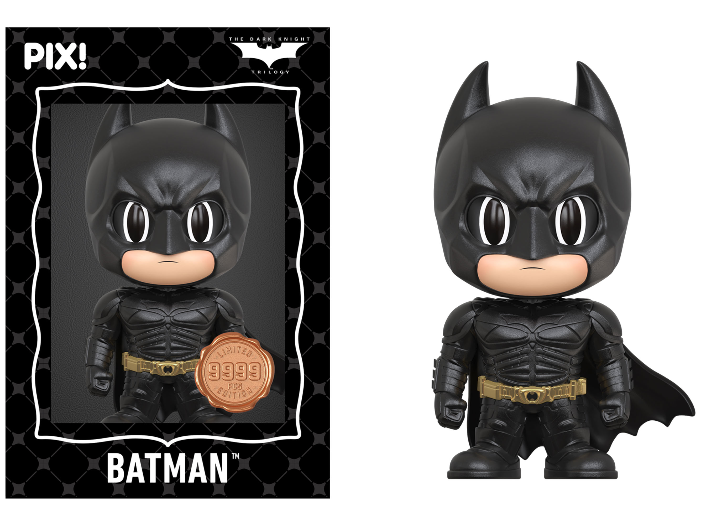 The Dark Knight Trilogy PIX! Batman Limited Edition Figure Gallery Image 3