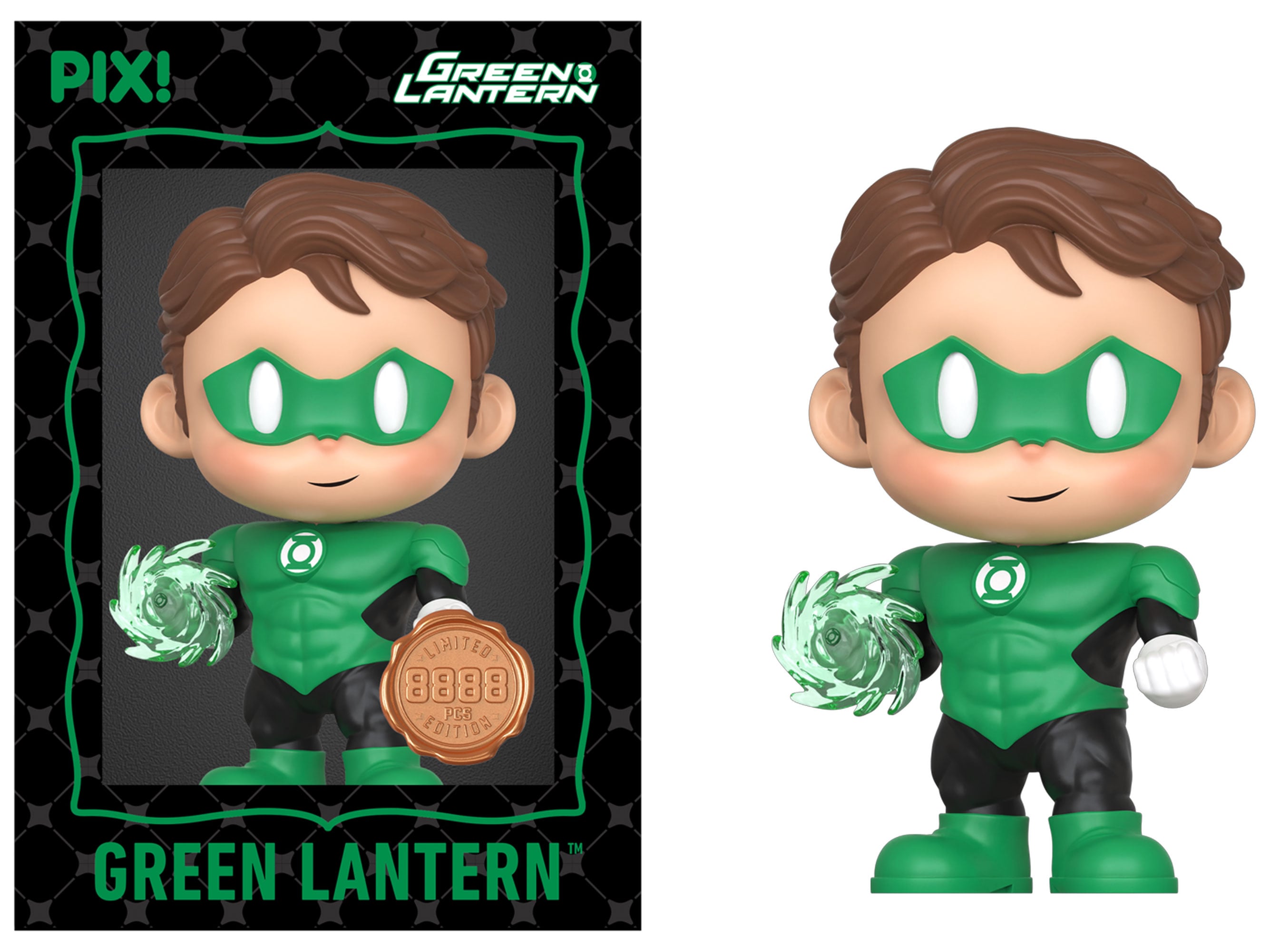 【レナード・リーチマン】 DC Comics PIX! Green Lantern Limited Edition Figure
