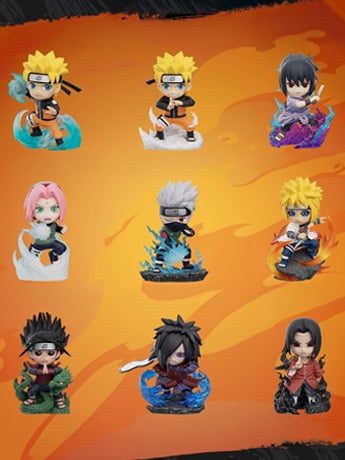 Naruto: Shippuden Chronicles Great Ninja War Series Vol.1 Box of 8