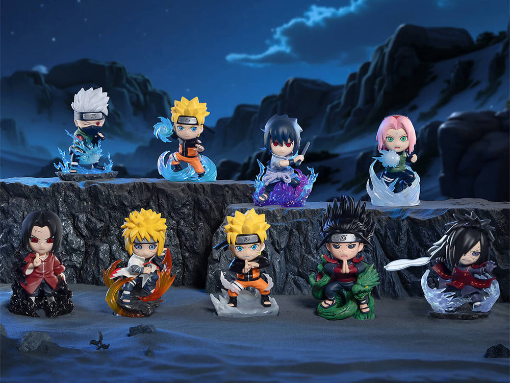 Naruto: Shippuden Chronicles Great Ninja War Series Vol.1 Box of 8