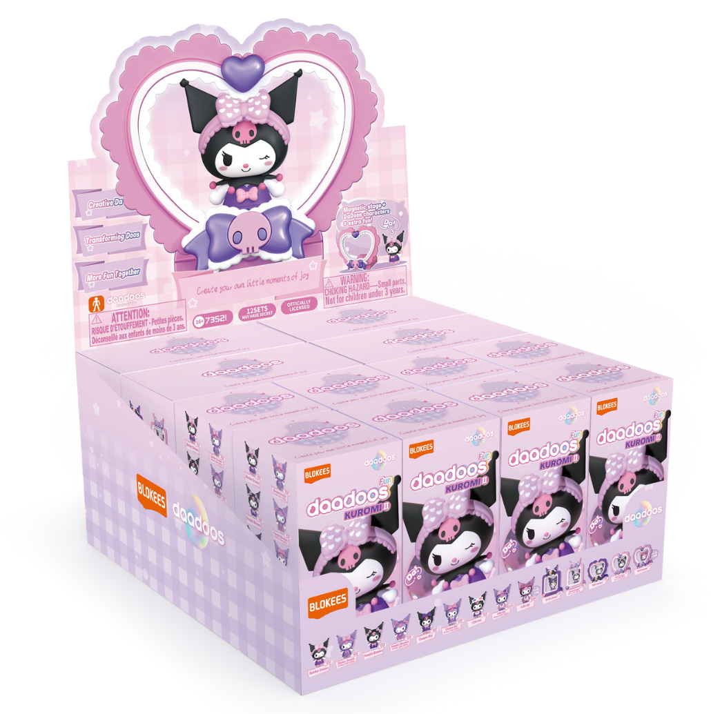 Sanrio Daadoos Fun Collection Magical Kuromi II Box of 12 Random