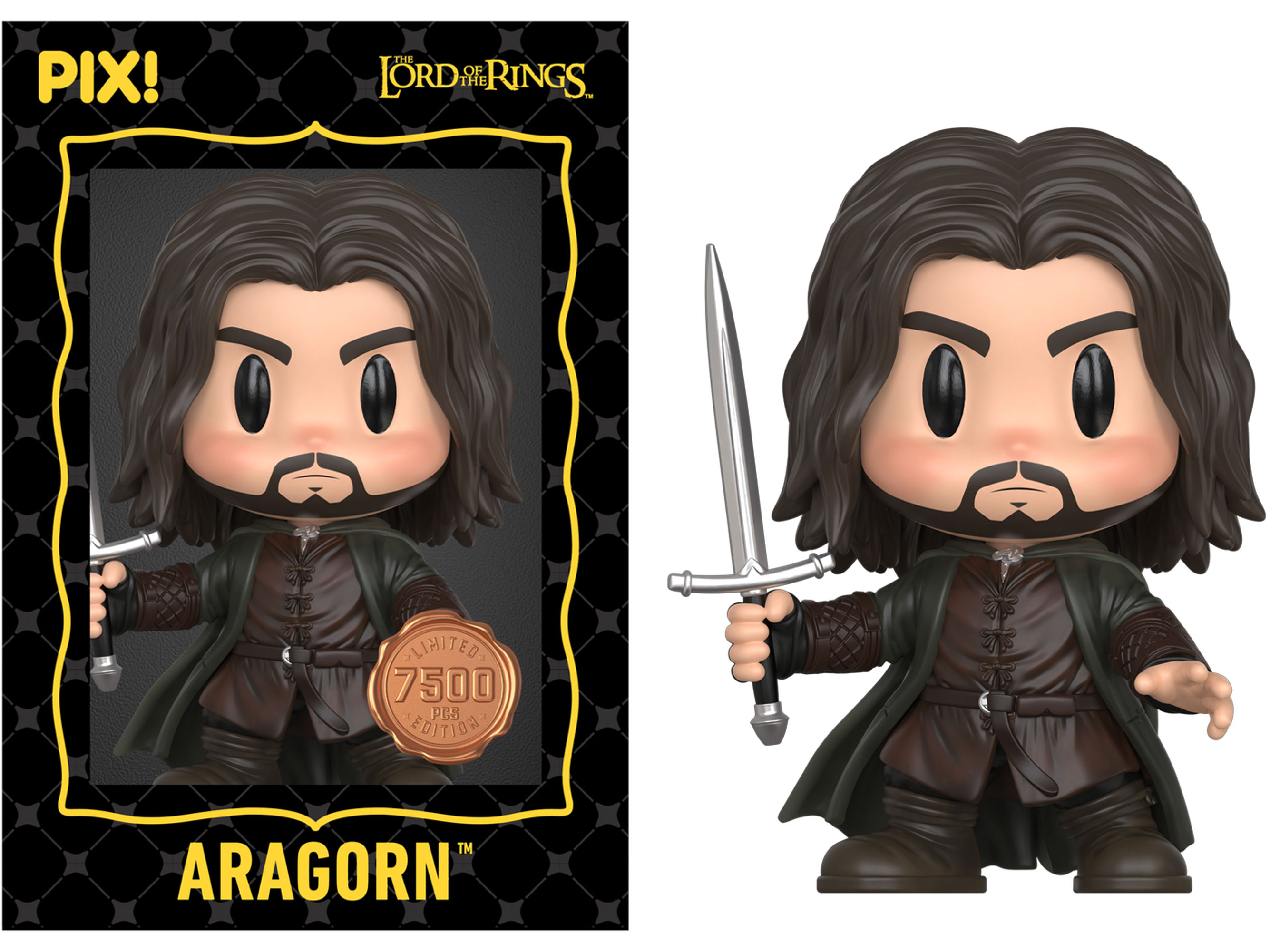 The Lord of the Rings PIX! Aragorn Limited Edition Figure Gallery Image 3