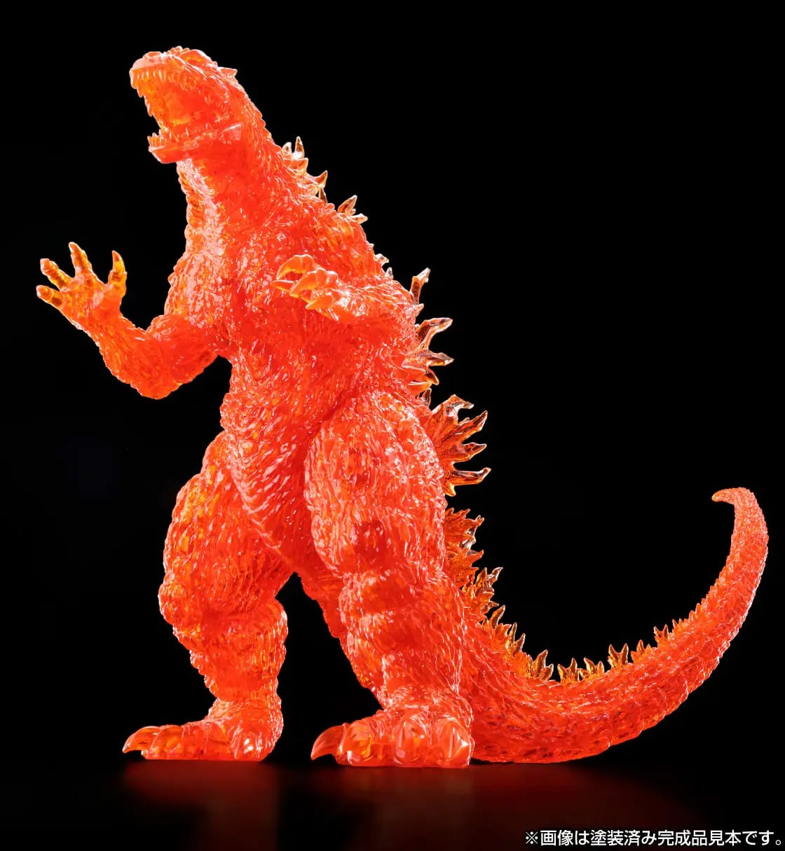 Fest Godzilla II: Shinjuku Burning PLAfig. PF-06 Burning Millennium Godzilla Model Kit Gallery Image 3