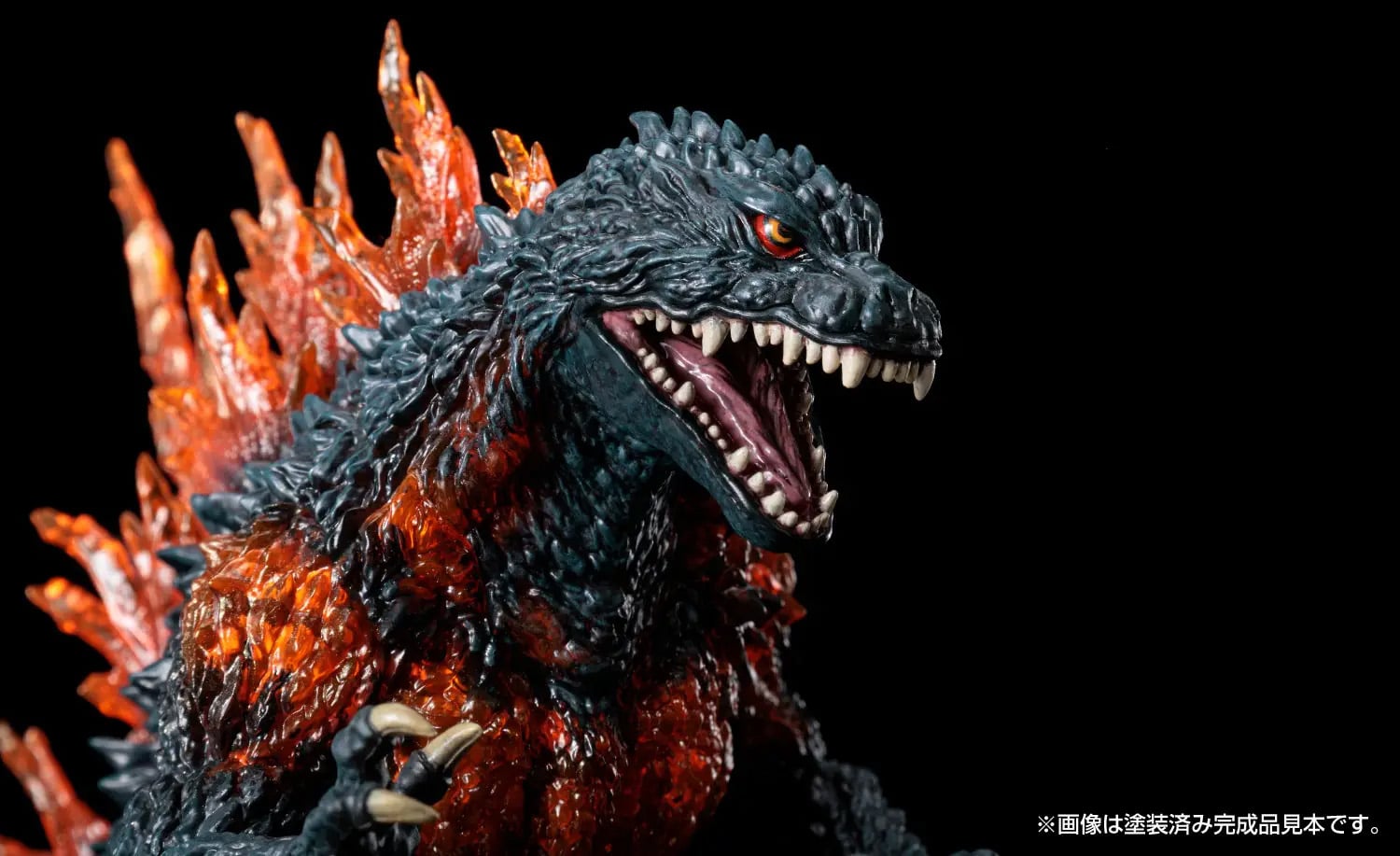 Fest Godzilla II: Shinjuku Burning PLAfig. PF-06 Burning Millennium Godzilla Model Kit Gallery Image 9