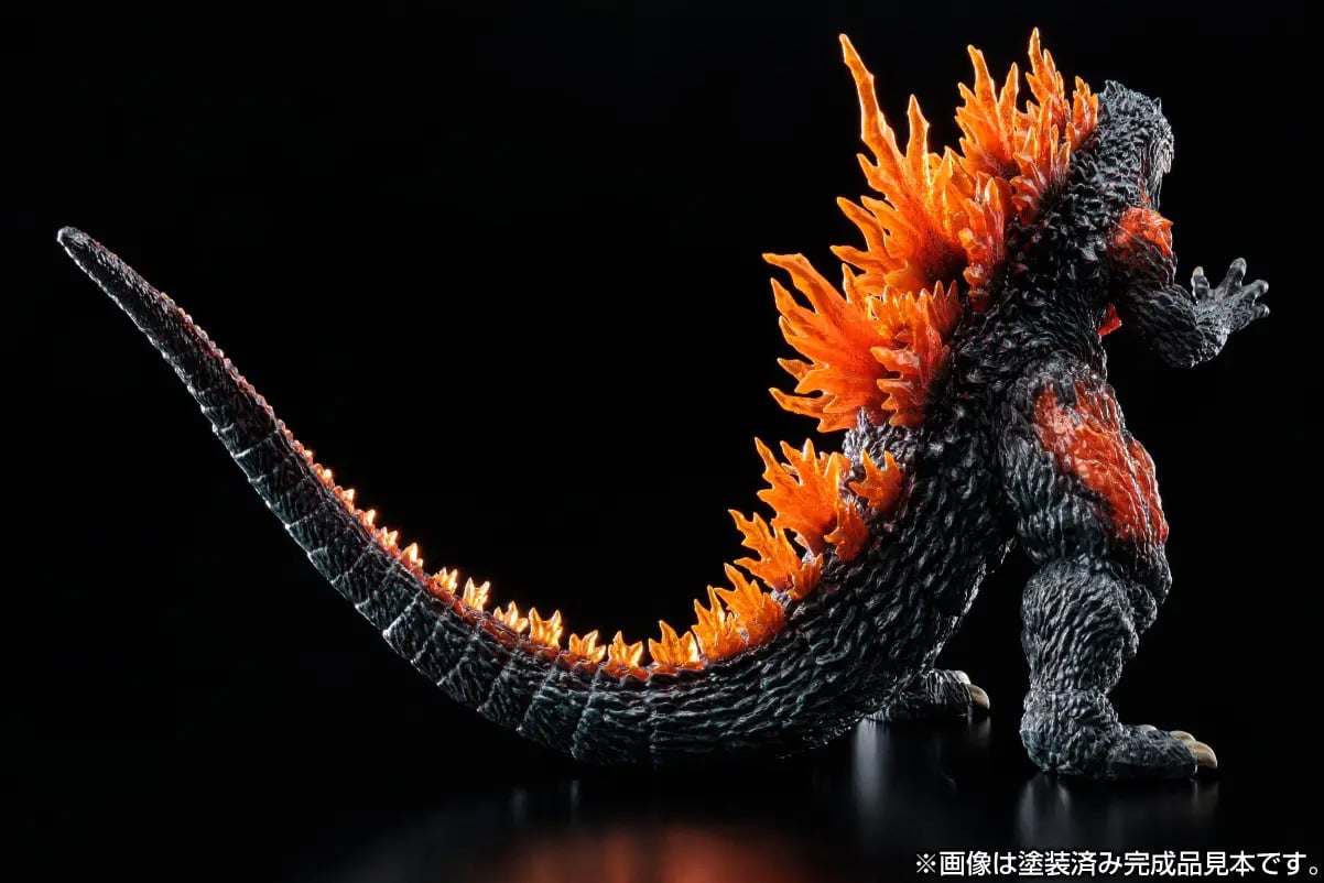 Fest Godzilla II: Shinjuku Burning PLAfig. PF-06 Burning Millennium Godzilla Model Kit Gallery Image 8