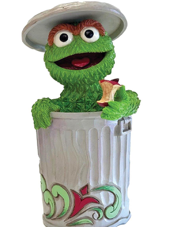 Sesame Street Oscar the Grouch Figurine (Jim Shore) Gallery Image 2