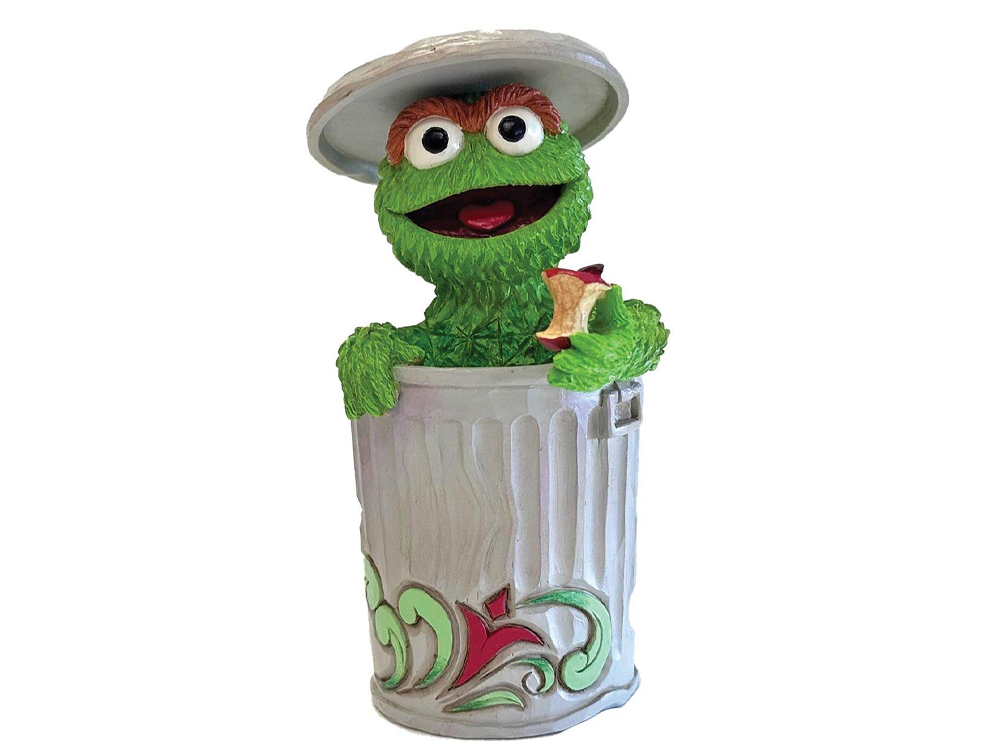 Sesame Street Oscar the Grouch Figurine (Jim Shore) Gallery Image 1