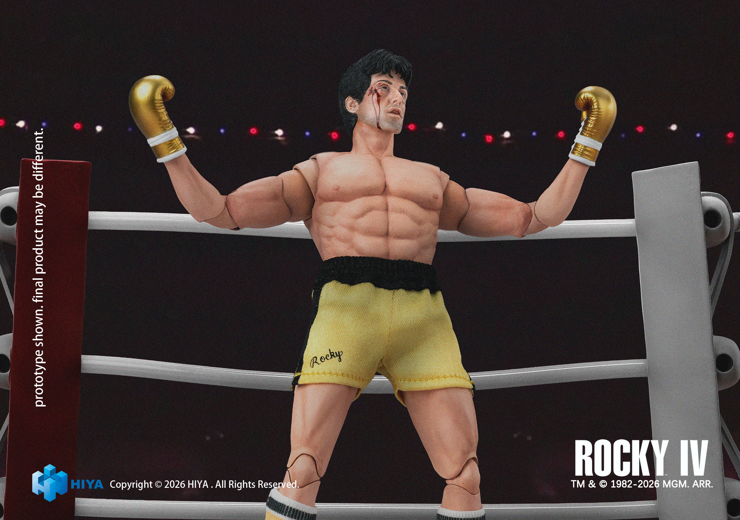 Rocky III Exquisite Super Series Rocky Balboa (Boxer Ver.) 1/12 Scale Action Figure Gallery Image 6