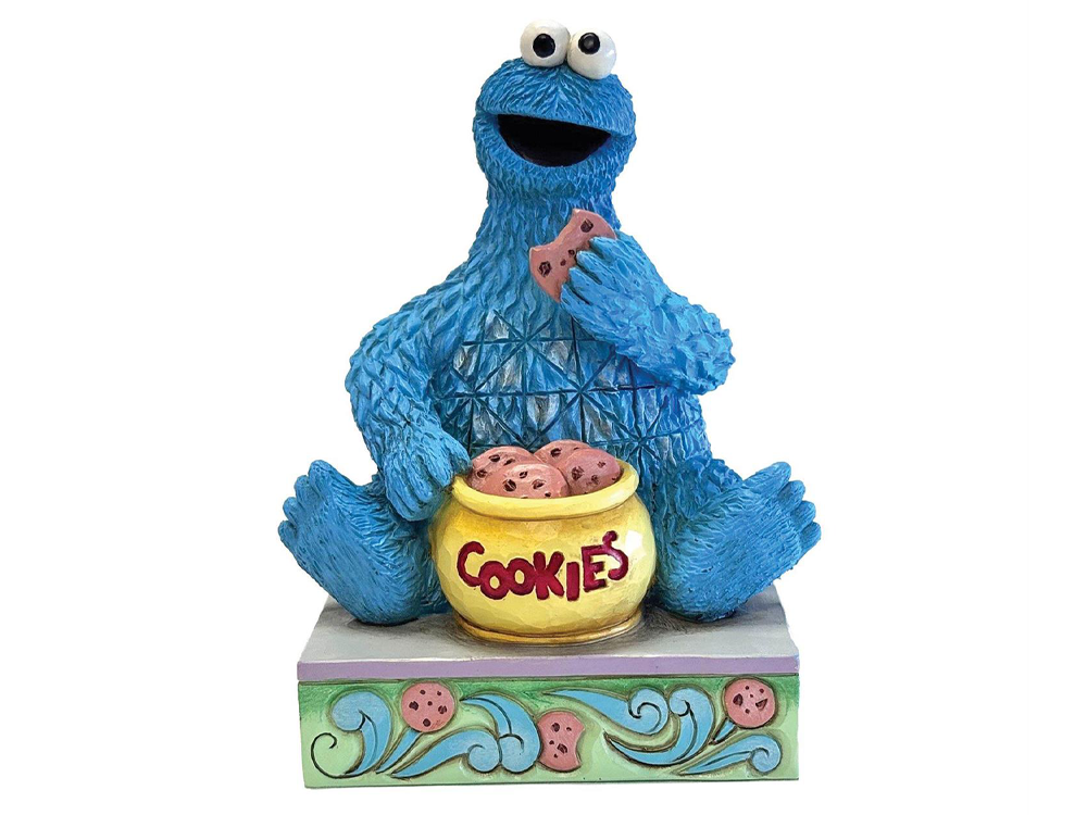 Sesame Street Cookie Monster Figurine (Jim Shore) Gallery Image 1