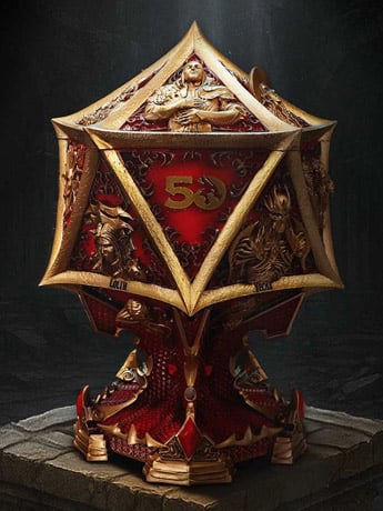 no.003 虎と琥珀と翡翠のtreasure box Dungeons & Dragons 50th Anniversary Collectors Box