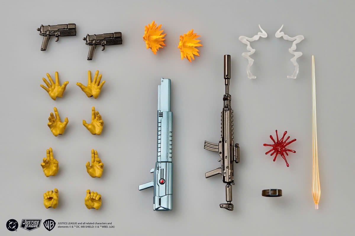 Justice League Amazing Yamaguchi Revoltech NR126 Deadshot Action Figure Gallery Image 15