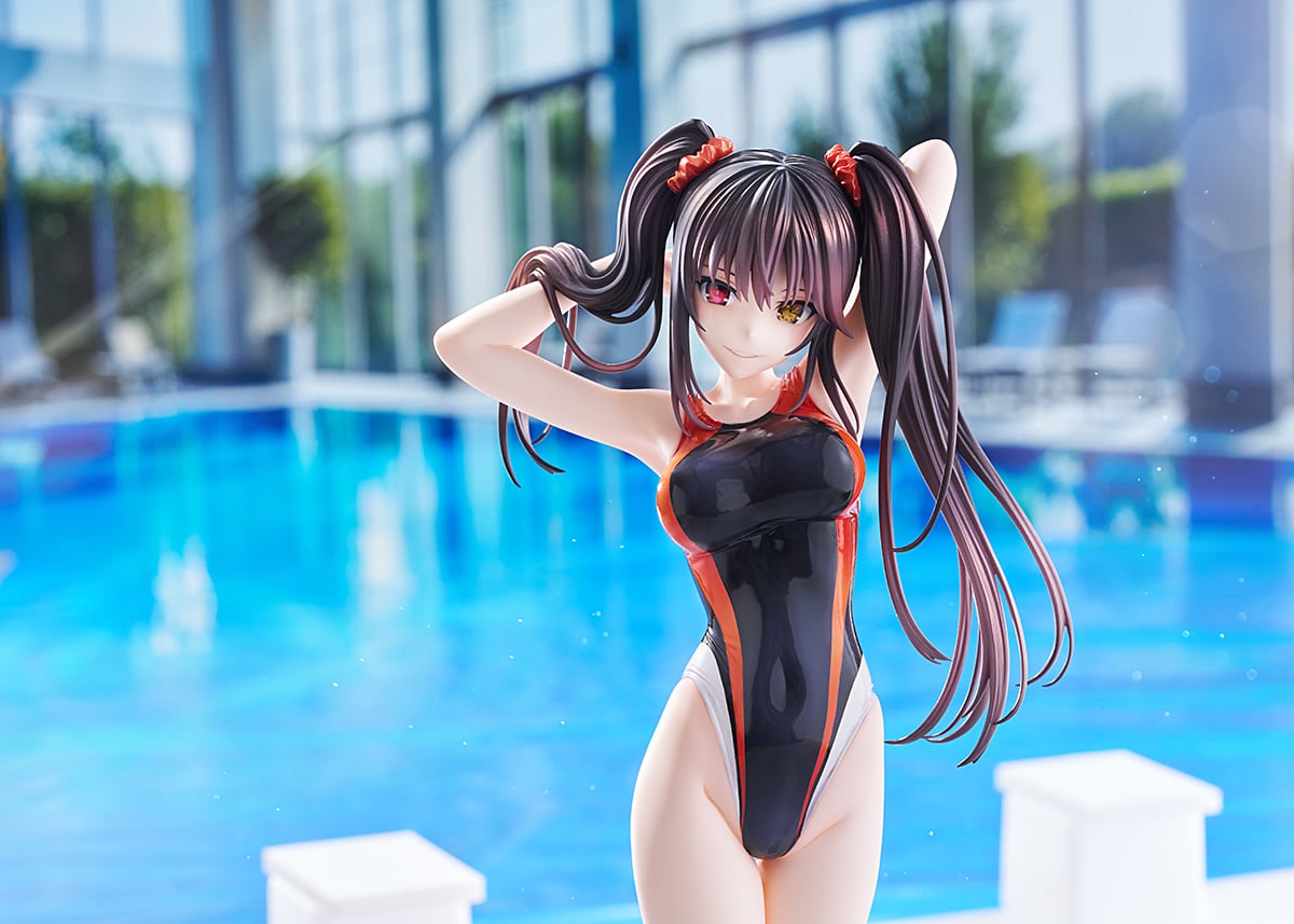Date A Live Swimsuit Silhouette Kurumi Tokisaki (Swimwear Ver.) 1/7 Scale Figure Gallery Image 8