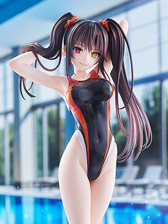 Date A Live Swimsuit Silhouette Kurumi Tokisaki (Swimwear Ver.) 1/7 Scale Figure Gallery Image 2