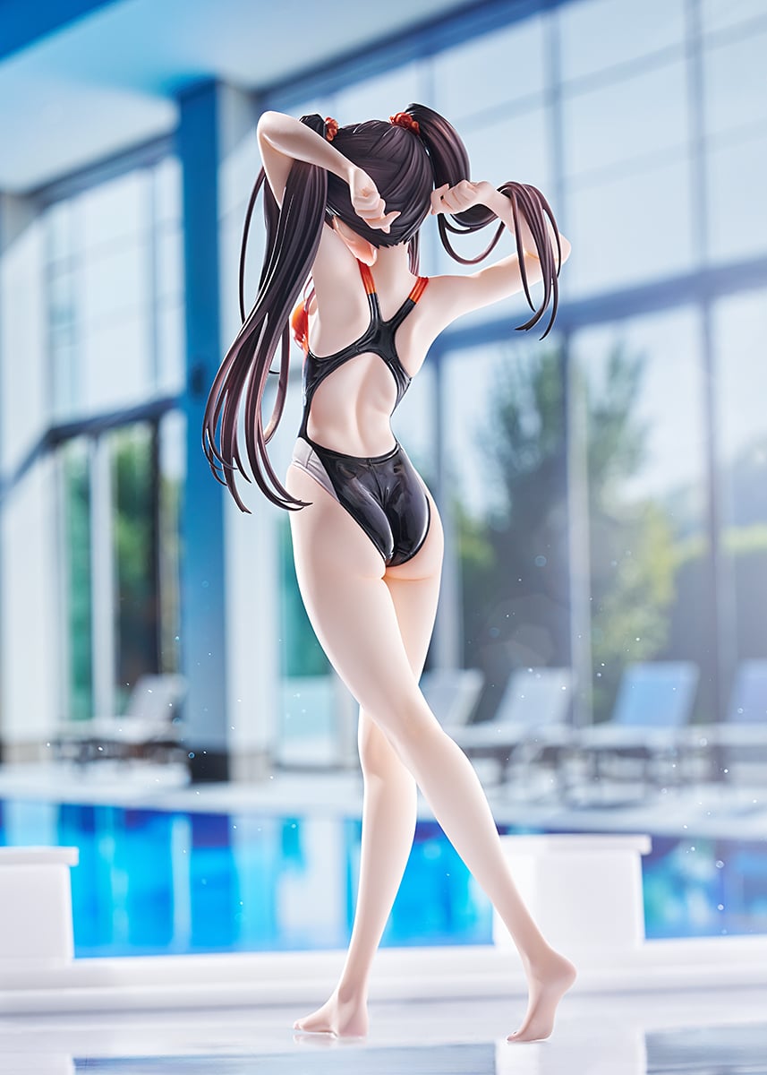 Date A Live Swimsuit Silhouette Kurumi Tokisaki (Swimwear Ver.) 1/7 Scale Figure Gallery Image 5
